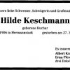 Kuchar Hilde 1906-1993 Todesanzeige